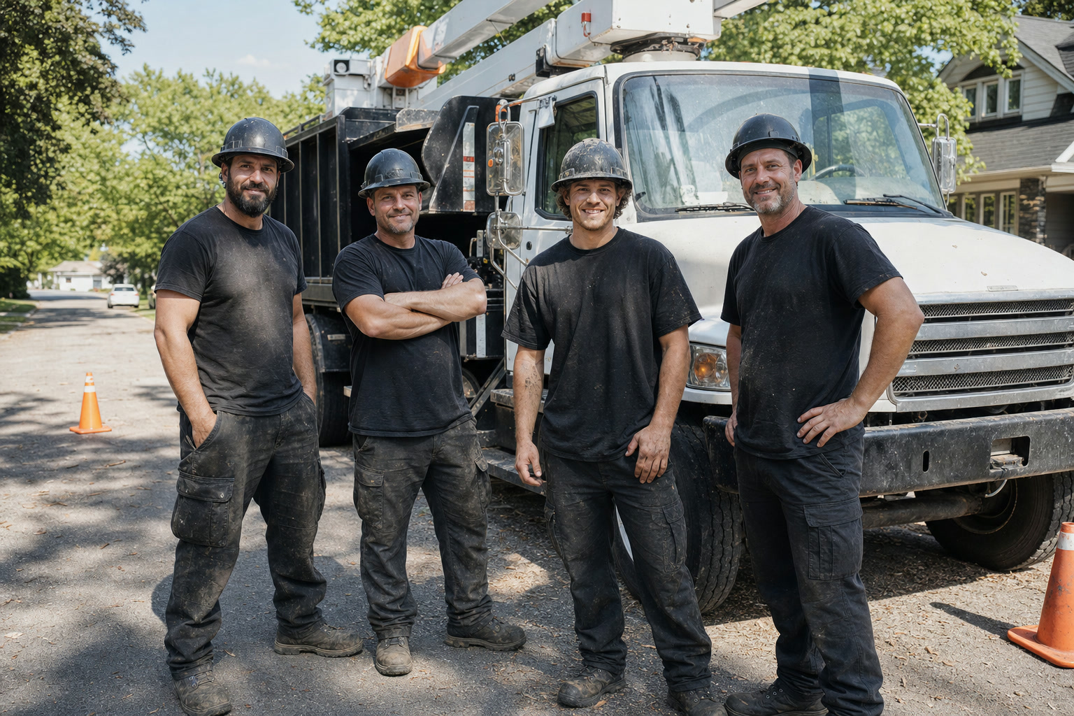 Canadian Lumberjack crew